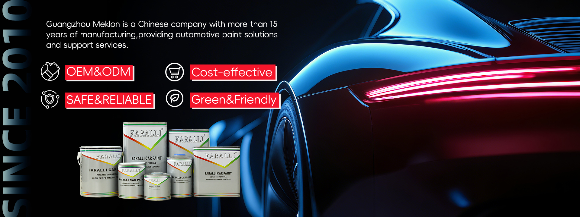 کیفیت رنگ ماشین را دوباره کار کنید کارخانه