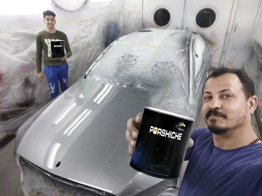 رنگ اتومبیلی مستحکم الماس فلزی نقره ای متعدد ضد آب