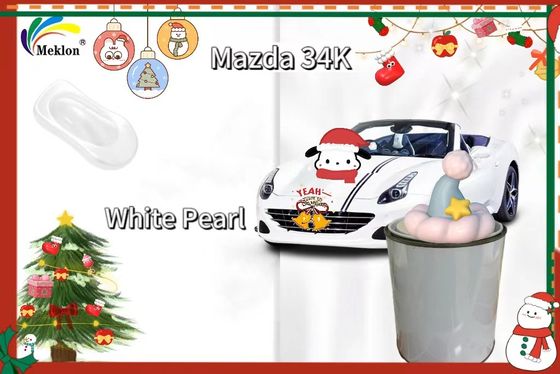 34K رنگ مرواريد سفيد رنگ ماشين دار مقاومت بالا مناسب براي اتومبيل آنگسلا