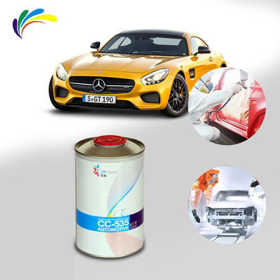 IS09001 پوشش پایه خودرو رنگ متوسط زرد لمس تا زنگ روغن چسبندگی قوی