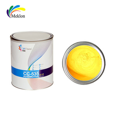 IS09001 پوشش پایه خودرو رنگ متوسط زرد لمس تا زنگ روغن چسبندگی قوی