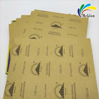 کاغذ شن و ماسه رنگ ماشین برای کاربردهای مختلف خودرو
