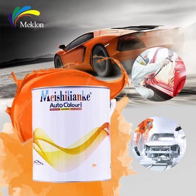 رنگ نارنجی رنگ آکریلیک رنگ آوتو برای تعمیر خودرو