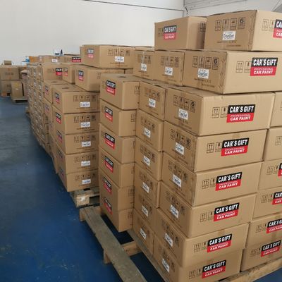 بسیار مسئولانه ساخته شده پایه رنگ سفید درخشان خودرو مناسب برای خرید عمده رنگ خودرو از کارخانه