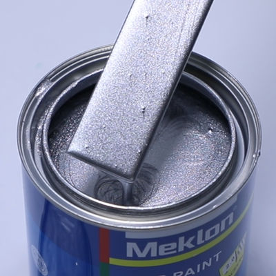 رنگ ماشین نقره ای 1K اضافی ضخیم رنگ ماشین نقره ای با جامد بالا Auto Refinish رنگ روشن درخشان برای رنگ قایق