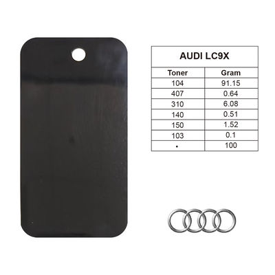 رنگ سفارشی مشکی جادویی Audi LC9X زمان خشک شدن اصلی 1-2 ساعت