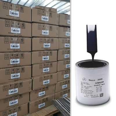 رنگ خودروی اکریلیک مرواریدی آبی 1K ممتاز برای مرسدس بنز DB366 فرمول سازگار با محیط زیست بر پایه آب​