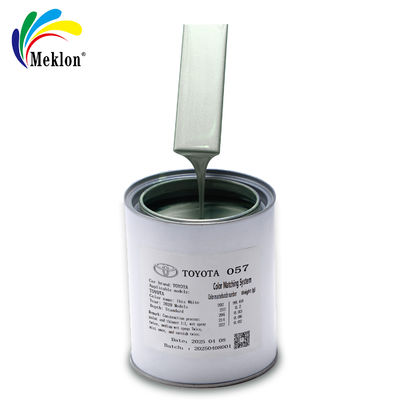 تویوتا 057 1k رنگ آکریلیک سفید مروارید کارخانه رنگ خودرو عرضه مستقیم با فرمول آب دار سریع خشک