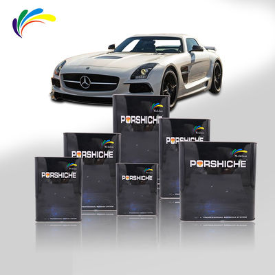 رنگ خودروهای فلزی بدون بوی مقاوم در برابر قارچ نقره ای