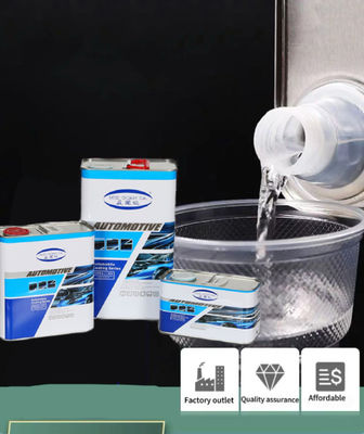 MSDS مخلوط پوشش شفاف خودرو با سخت کننده بی بو ضد آب و هوا