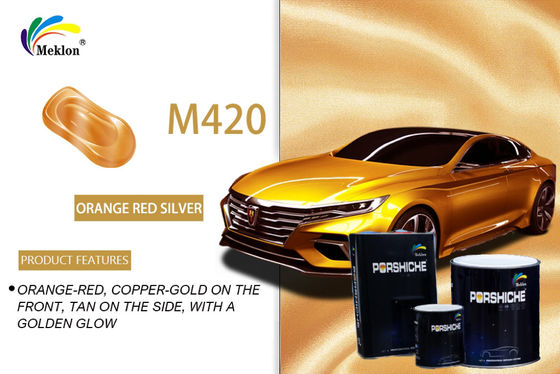 رنگ رنگ قرمز نارنجی ضد گرما، رنگ اسپری فلزی بی بو برای ماشین