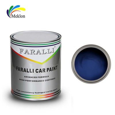 1K Lake Blue Automotive Refinish Paint با جامد، شفاف، روشنایی بالا