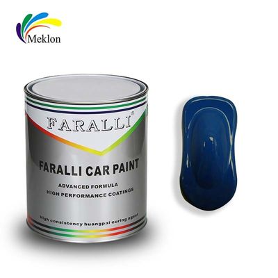 1K Lake Blue Automotive Refinish Paint با جامد، شفاف، روشنایی بالا