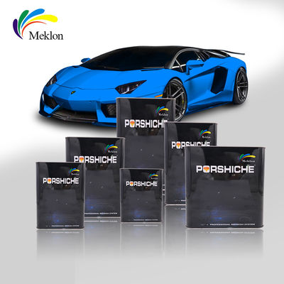 رنگ اتومبیل نقره ای غیر سمی فلزی ضد آب پایدار رنگ آبی درخشان