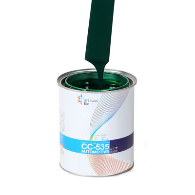 1K رنگ جامد رنگ لباس پایه خودرو رنگ زرد سبز رنگ ماشین