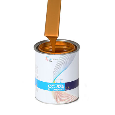 درخشش طلایی و عمق ماشین با رنگ طلایی مروارید خودرو