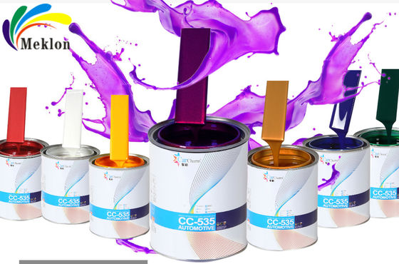 رنگ حرفه ای تعمیر خودرو، رنگ بنفش خودرو، رویه تعمیر خودرو 2K