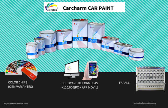 فرمول سفارشی رنگ رنگ رنگ سفید 34 کیلوگرم رنگ ماشین برای رینیشی اتومبیل