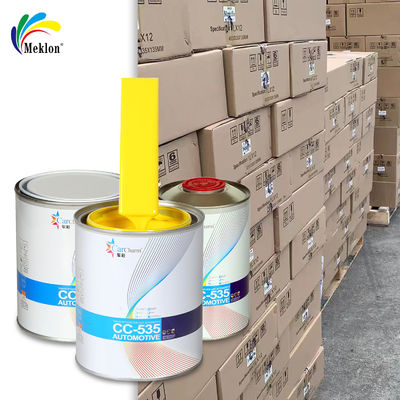 رنگ ماشین تعمیرات رنگ ماشین کم VOC بلور کریستال زرد رنگ UV مقاوم تامین کننده