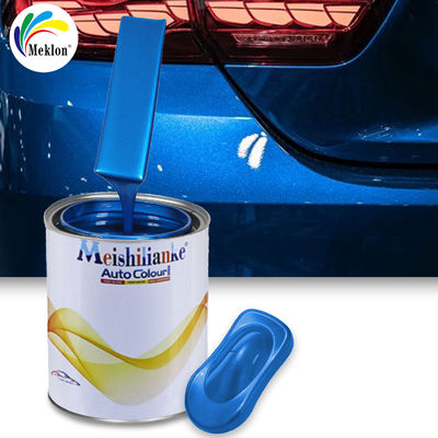 رنگ آکریلیک اتومبیل 1K رنگ پایه آبی رنگ آکریلیک پلیمر رنگ اتومبیل Auto Paint Auto Refinish PU Color Polyurethane Spraying Paint