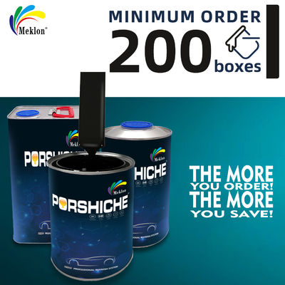 رنگ 2K رزین آکریلیک خودرو رنگ سیاه رنگ 2K رنگ رنگ آکریلیک پوشش رنگ خودکار