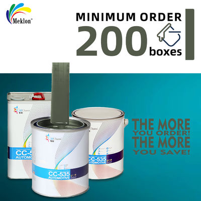 رنگ بدن اتومبیل 1K Basecoat رنگ های مروارید کرستال پوشش اتومبیل اسپری فلزی sliver رنگ اتومبیل