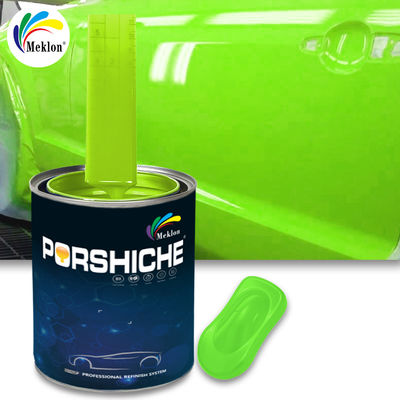 کیفیت خوب 2K Basecoat Auto Car Paint Paint Automotive Pure Green Topcoat تولید کننده رنگ خودرو