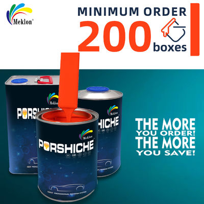 Basecoat اثر آینه ای رنگ ماشین رنگ خودرو 1K رنگ قرمز بزرگ تعمیر ماشین رنگ خالص و کامل رنگ تامین کننده