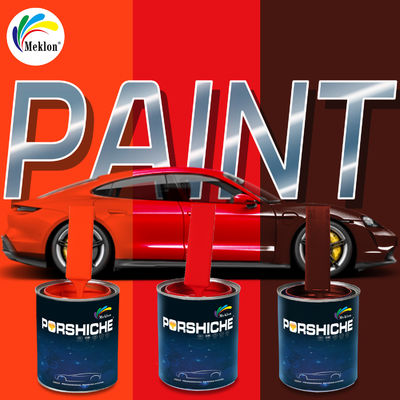 Basecoat اثر آینه ای رنگ ماشین رنگ خودرو 1K رنگ قرمز بزرگ تعمیر ماشین رنگ خالص و کامل رنگ تامین کننده