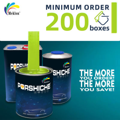 1K رنگ زرد سبز رنگ خودرو برای مقاومت در برابر اثرات زیست محیطی روزانه