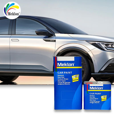 رنگ ماشین نقره ای 1K اضافی ضخیم رنگ ماشین نقره ای با جامد بالا Auto Refinish رنگ روشن درخشان برای رنگ قایق