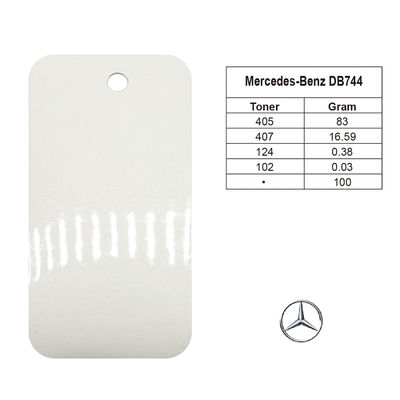 بنز DB723 رنگ تمام شده با فرمول مخلوط شده