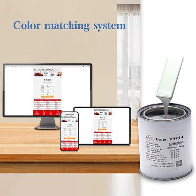 بنز DB723 رنگ تمام شده با فرمول مخلوط شده