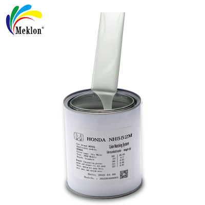 رنگ خودروی اکریلیک نقره ای خاکستری روشن هوندا NH552M 1K مقاوم در برابر خراش