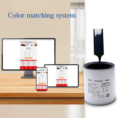 رنگ اصلی فابریک نیسان BM1 1K آبی مروارید رنگ ماشین فرمول دوستانه محیط زیست