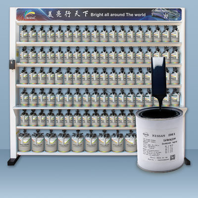 رنگ اصلی فابریک نیسان BM1 1K آبی مروارید رنگ ماشین فرمول دوستانه محیط زیست