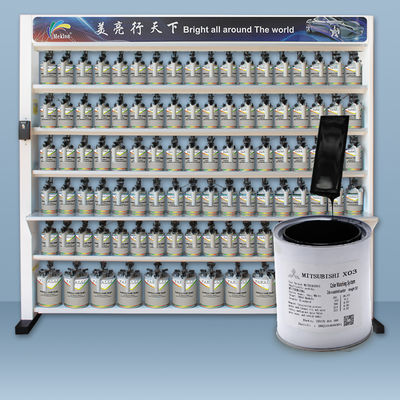 رنگ سفارشی ترمیم خودرو MITSUBISHI X03 1K Black Pearl رنگ اکریلیک برای شرایط آب و هوایی شدید و جاده های پیچیده