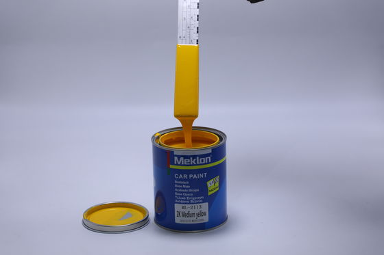 رنگ خودرو زرد خنثی با بافت مات و مقاوم در برابر اشعه UV، فروش داغ MK2113
