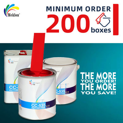 رنگ خودروی قرمز آتشین با عملکرد بالا، خشک شدن سریع، رنگ خودرو 1K