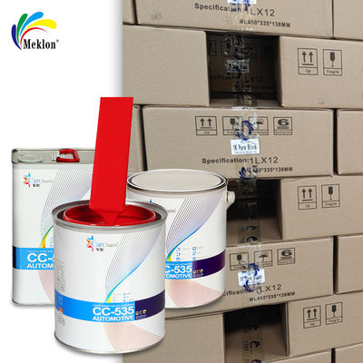 رنگ خودروی قرمز آتشین با عملکرد بالا، خشک شدن سریع، رنگ خودرو 1K