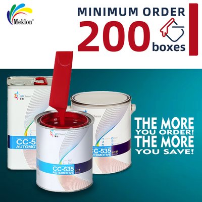 رنگ خودروی اکریلیک قرمز خالص کلاسیک با عملکرد بالا و خشک شدن سریع با مقاومت عالی در برابر سایش و خراش، استحکام صنعتی و دوام