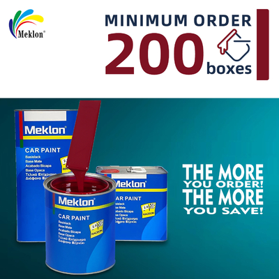 1K2K رنگ ماشین با قدرت بیان بالا و پوشش بالا رنگ قرمز تیره ماشین