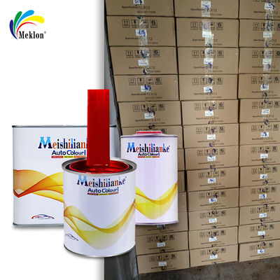 رنگ تعمیر خودرو، قرمز متالیک براق با درجه کارخانه، تطابق رنگ بالا