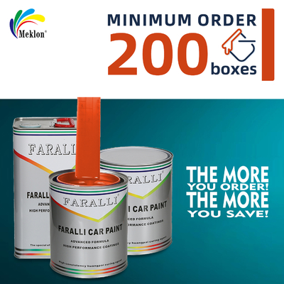 اسپری رنگ خودرو نارنجی 1K2K با خشک شدن سریع و کارآمد