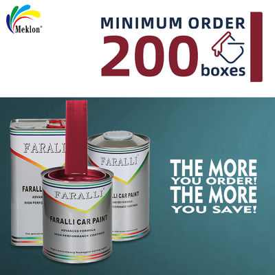 فروش مستقیم تولید کننده رنگ تعمیر خودرو قرمز خشک مقاوم در برابر آب و هوا و خراش