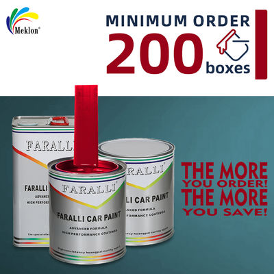 رنگ اسپری خودرو قرمز براق با تطابق رنگ اصلی کارخانه