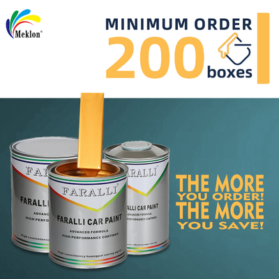 رنگ اتومبیل طلایی سازگار با محیط زیست با مطابقت رنگ اصلی و مقاومت در برابر خراش