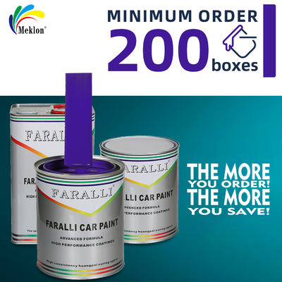 رنگ اسپری خودرو فلزی آبی بنفش با عملکرد بالا و انتشار کم VOC