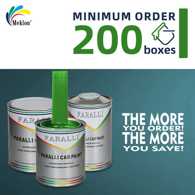 رنگ اسپری خودرو براق سبز با عملکرد بالا، مقاوم در برابر آب و هوا و خراش