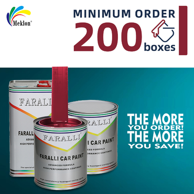 رنگ ضد خوردگی طولانی مدت رنگ قرمز ماشین